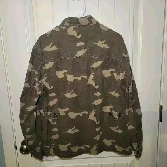 Divided H&M 100% cotton camo jacket - Picture 4 of 8